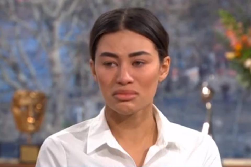Emotional: Montana Brown said she has been left in shock (ITV)
