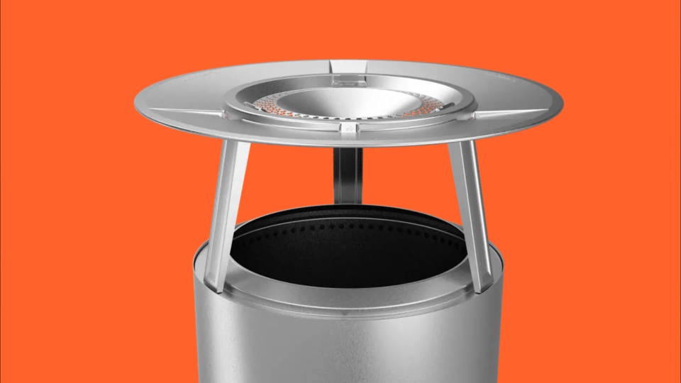 Keep the flames at bay with this heat deflector from Solo Stove.