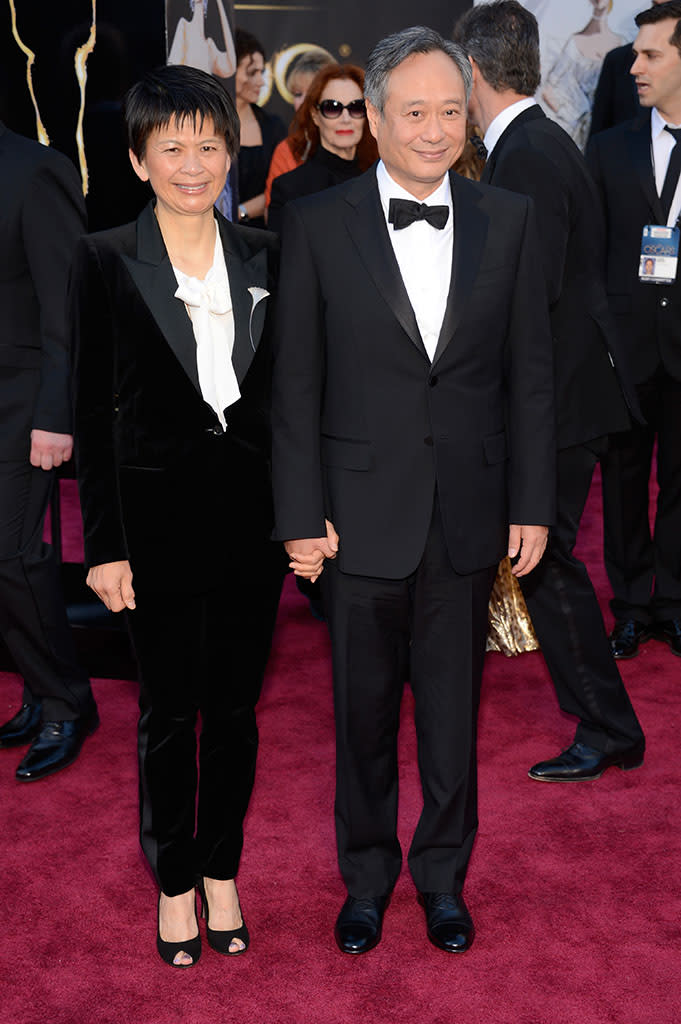 85th Annual Academy Awards - People Magazine Arrivals: Ang Lee and Jane Lin