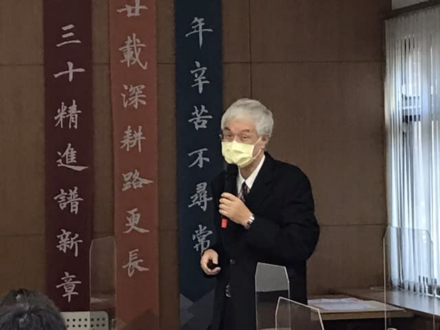 大考中心主任周兆民表示，數A結果與規劃目標有落差。（Photo by 簡嘉佑／台灣醒報）