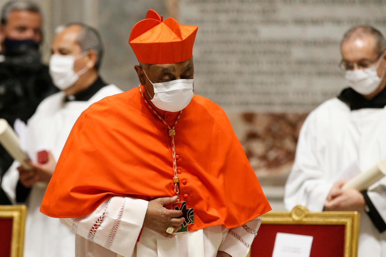 Cardinal Wilton Gregory is the first African-American cardinal in the Catholic Church (AP)