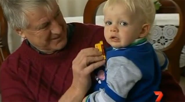 Grandparents providing childcare in Australia is an increasing trend. Source: 7 News