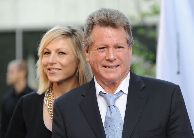 Tatum O'Neal shared a touching tribute to her late father, actor Ryan O'Neal, in an Instagram video on Sunday. The pair are pictured at the 2010 Genii Awards here.