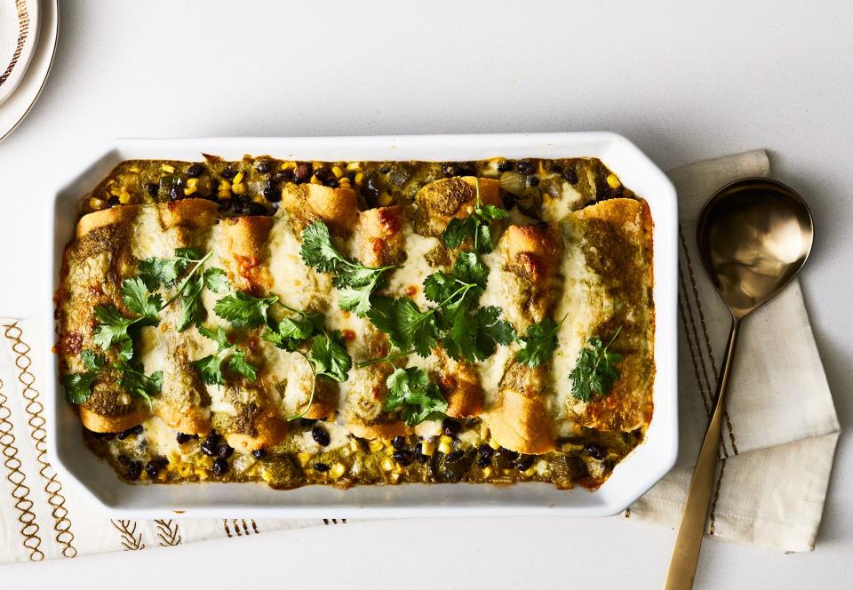 Green Chile Enchiladas