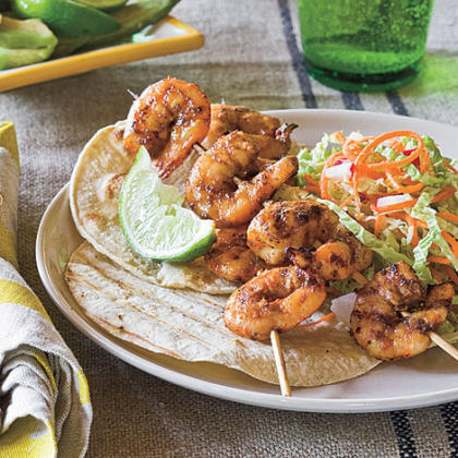 Southwest Shrimp Tacos