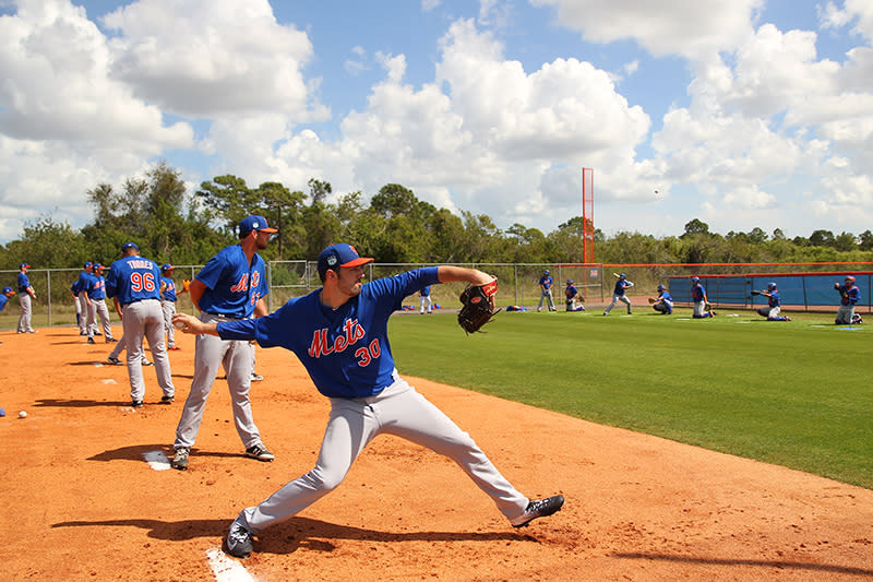 The boys of spring arrive in camp