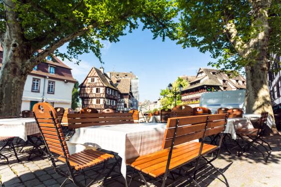The Petite France area has charming half-timbered buildings (Getty/iStock)