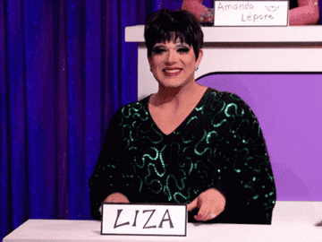 Alexis as Liza Minnelli