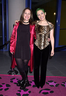 Charlotte Caffey and Jane Wiedlin of The Go-Gos at the Hollywood premiere of Josie and the Pussycats