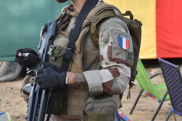 Un soldat français de l'opération Barkhane, à Tombouctou au Mali, le 9 septembre 2021 (photo d'illustration)
 - Maimouna MORO © 2019 AFP