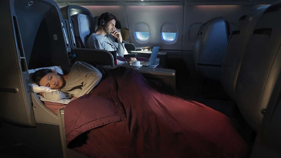 Qantas A380 skybed. (Image: Qantas)