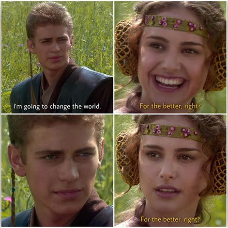 The Anakin and Padme Meme