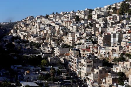 Houses are seen in this general view of Silwan, a Palestinian neighbourhood close to Jerusalem's Old City June 29, 2016. REUTERS/Ammar Awad