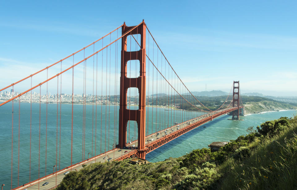 Hit the outdoors with an<a href="http://www.huffingtonpost.com/2015/02/19/things-to-do-in-san-francisco_n_6633564.html"> adventure-packed trip to San Francisco</a>. Rent a bike and head to the charming suburb of Sausalito, camp at Stinson beach, take in a concert at The Fillmore and eat everywhere you can.
