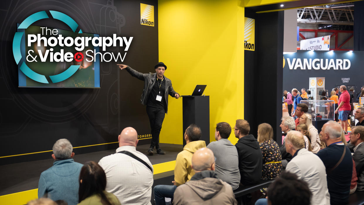  Nikon stage at The Photography & Video Show. 