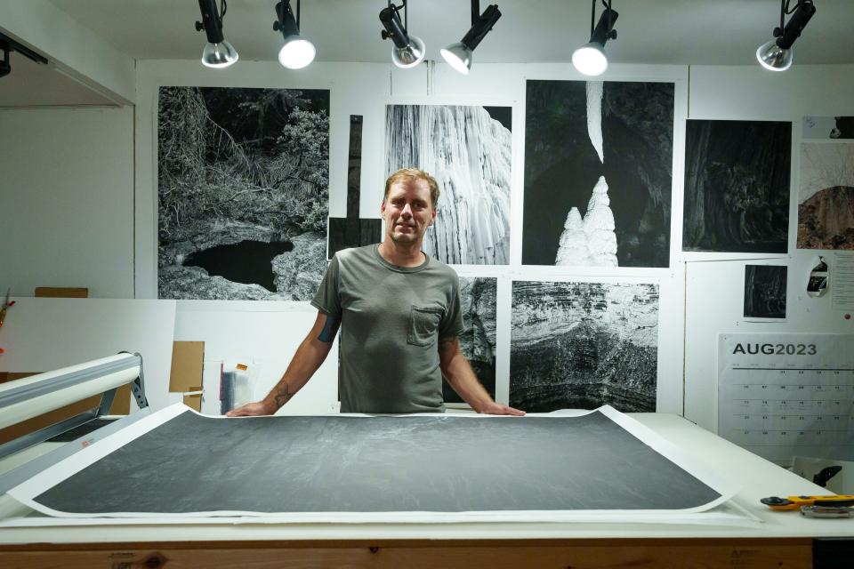 Buzzy Sullivan poses for a portrait in his studio on Aug. 11, 2023, in Phoenix.