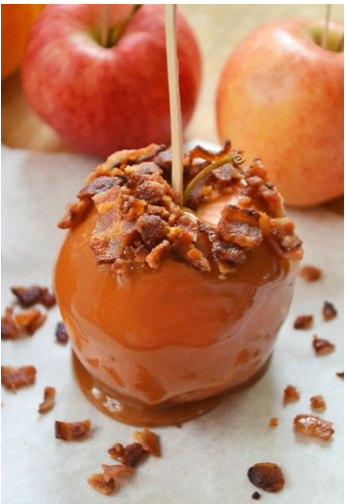 Bacon Caramel Apples