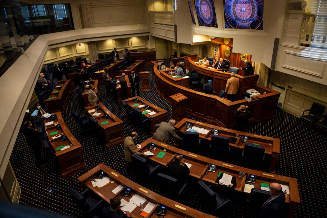 Legislative leaders expect the special session to last through Jan. 27.