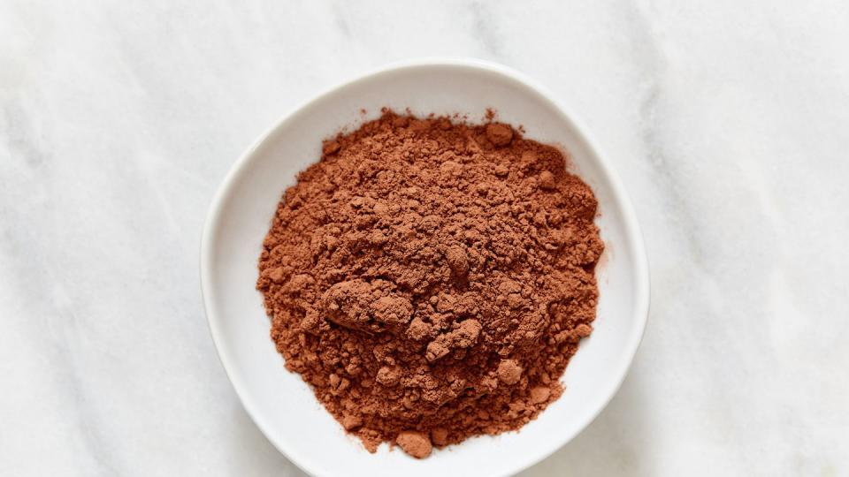 cocoa powder in bowl