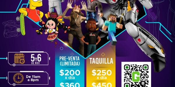 ‘GamaCon’ llega a Mexicali con lo mejor de videojuegos, cómics, anime ¡y más!