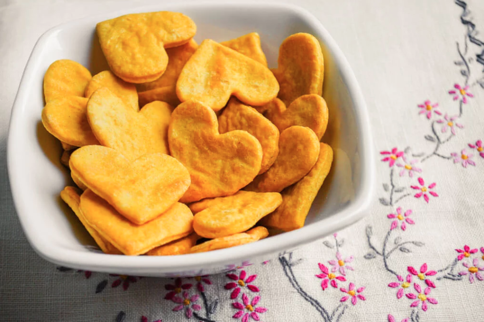 Sweet Potato Crackers