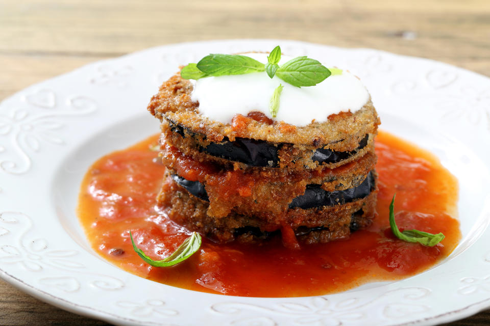 baked eggplant (Getty Images stock)