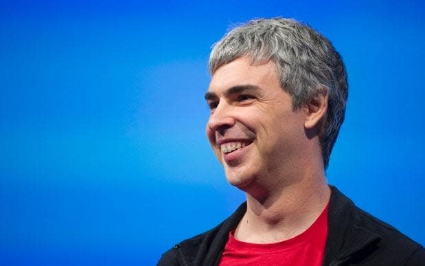 Alphabet chief executive Larry Page is facing shareholder calls for his company to be broken up - © 2013 Bloomberg Finance LP