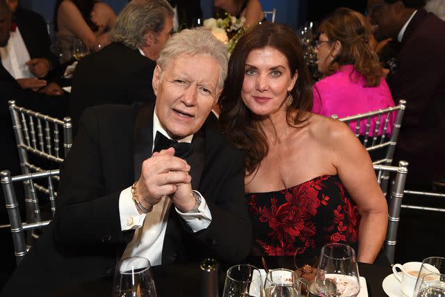 Michael Kovac/Getty Images Alex and Jean Trebek in 2019