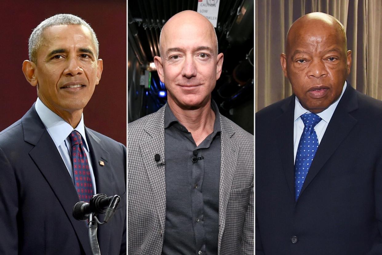 President Barack Obama; Jeff Bezos; John Lewis