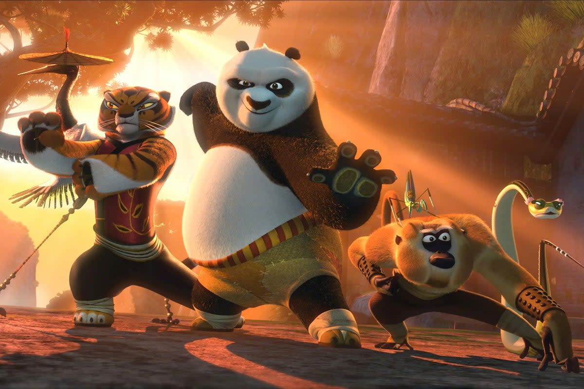 Universal has teased the fourth instalment of Kung Fu Panda at CinemaCon 2023 (Dreamworks)