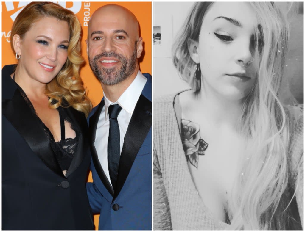 Deanna and Chris Daughtry, left, have asked for privacy after the death of their daughter, Hannah (Getty/Instagram)