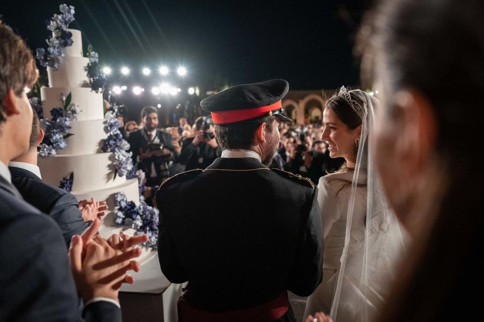 prince hussein rajwa al saif wedding