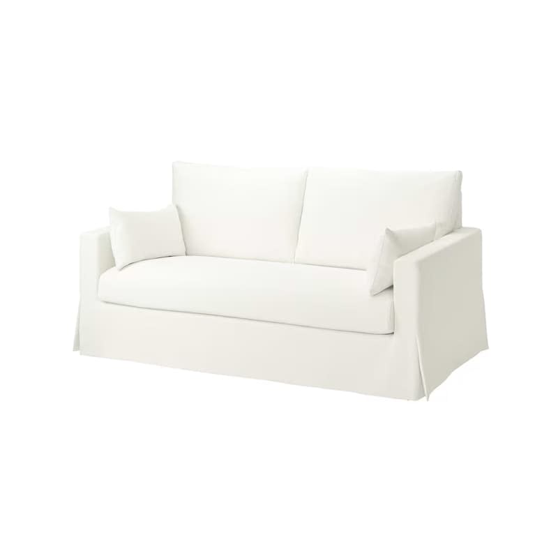 HYLTARP Loveseat, Hallarp white