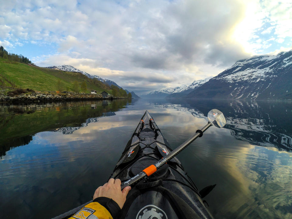 Kayaking in Norway