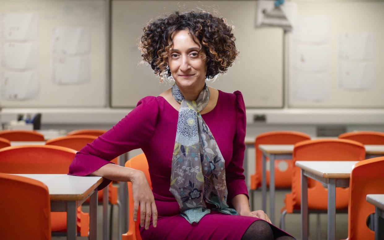 Katharine Birbalsingh, the founder and head teacher of Michaela Community School