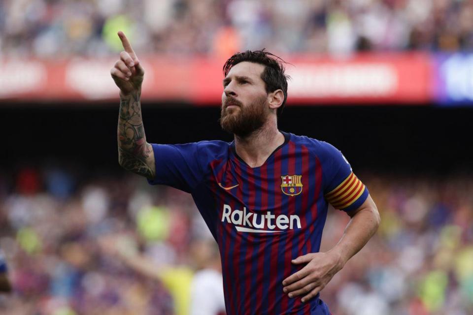 Lionel Messi is Barcelona’s new captain (AP)