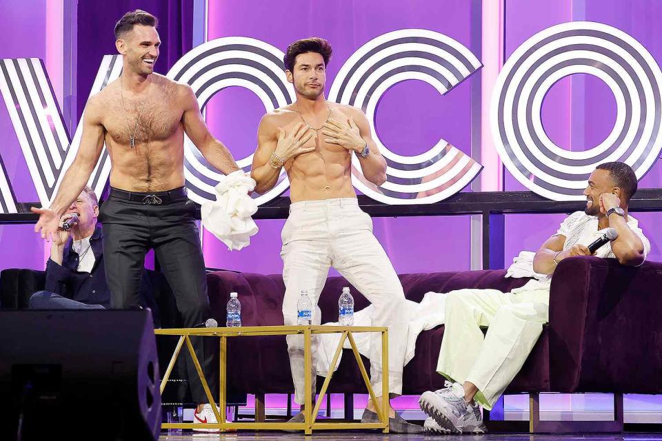 <p>Trae Patton/Bravo via Getty</p> BravoCon Bromance Panel