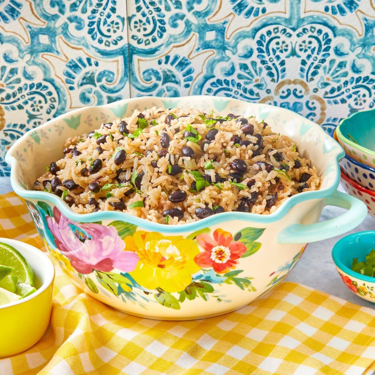 black beans and rice