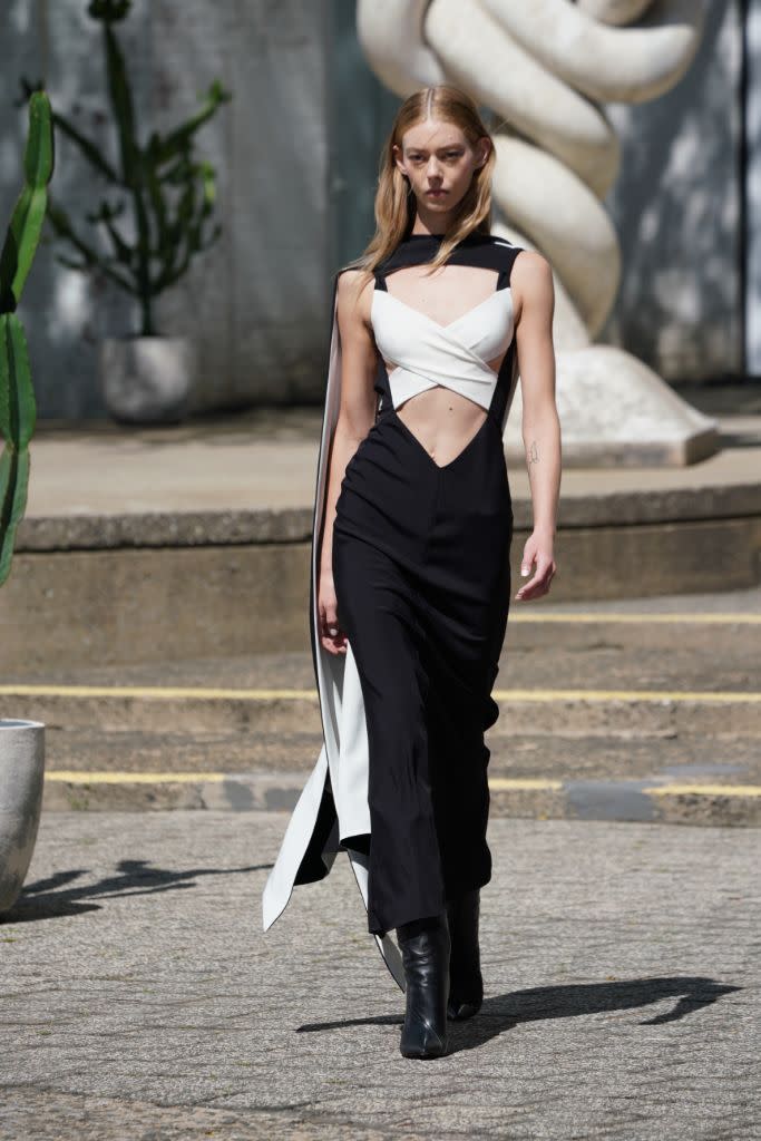 Creative cutouts at Rodarte. - Credit: WWD