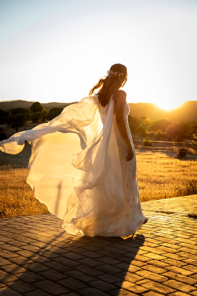 Vestido de novia de Valenzuela