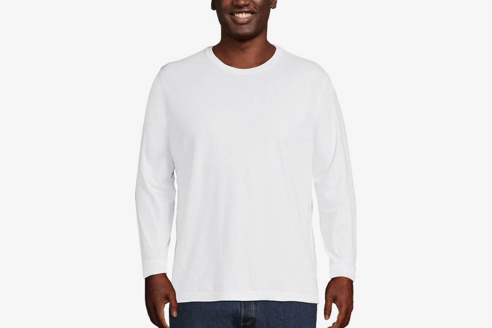 Lands' End Super-T Long Sleeve T-Shirt