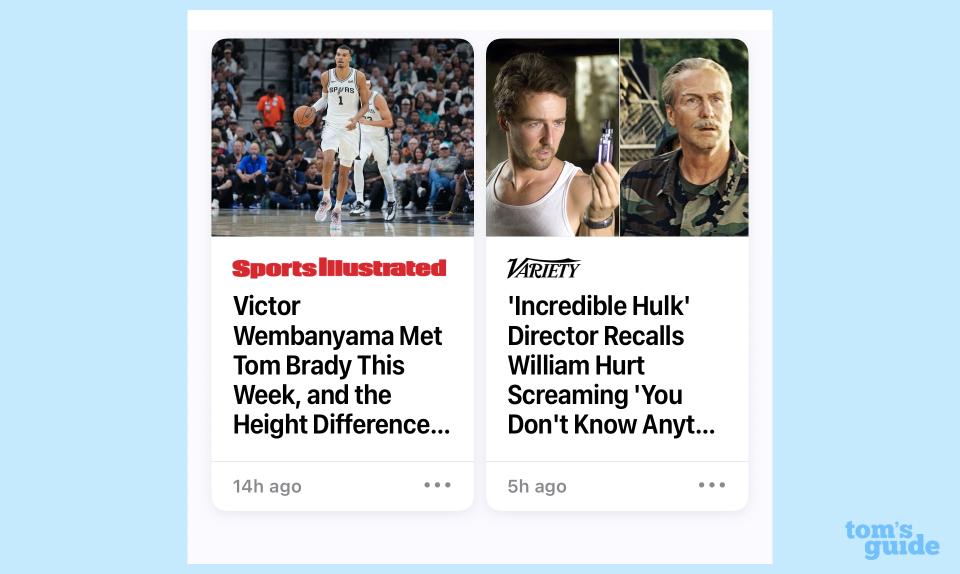 News stories cutoff in Apple News Plus