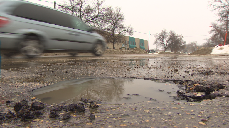 Winnipeg's Empress Street 'falling apart at the seams,' voted worst road in Manitoba: CAA