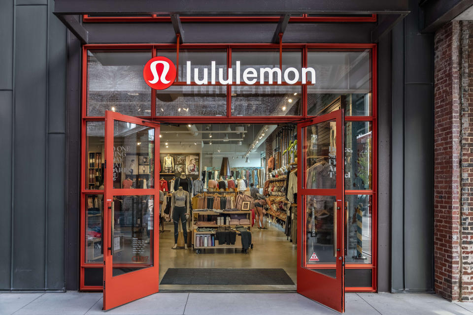 OLD FOURTH WARD, ATLANTA, GEORGIA, UNITED STATES - 2019/03/30: Lululemon Athletica store exterior, Ponce City Market. (Photo by John Greim/LightRocket via Getty Images)