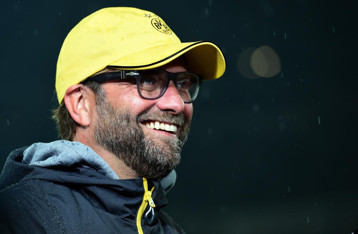 Jurgen Klopp during his stint at Borussia Dortmund (DPA/AFP via Getty Images)