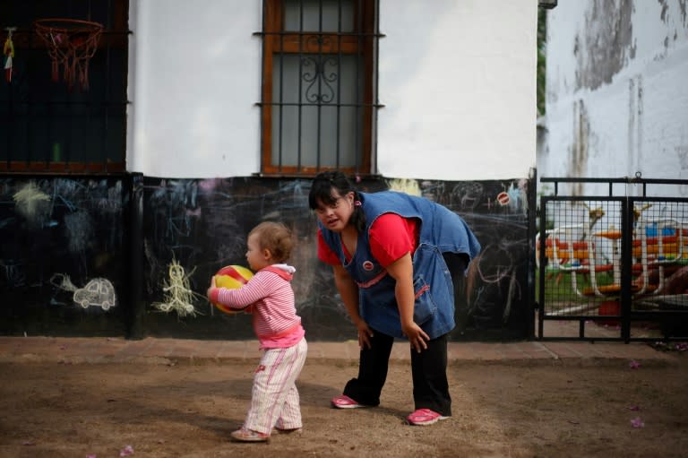 Noelia Garella, a kindergarten teacher born with Down Syndrome, is full of self-belief, despite being turned away from a nursery as a child