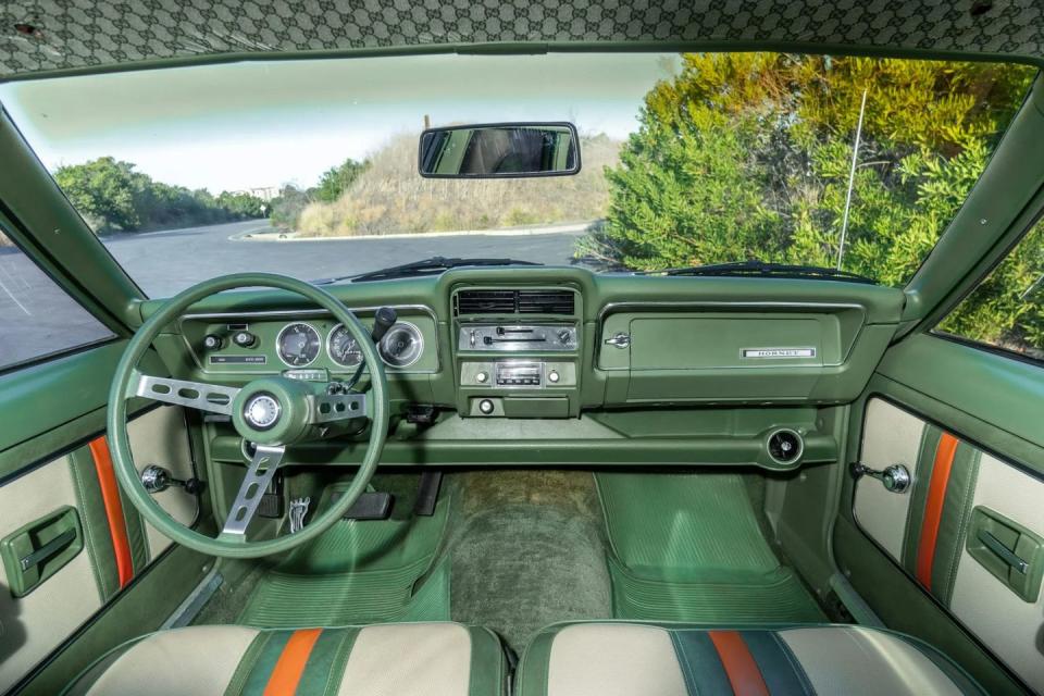 1973 amc hornet x gucci sportabout interior