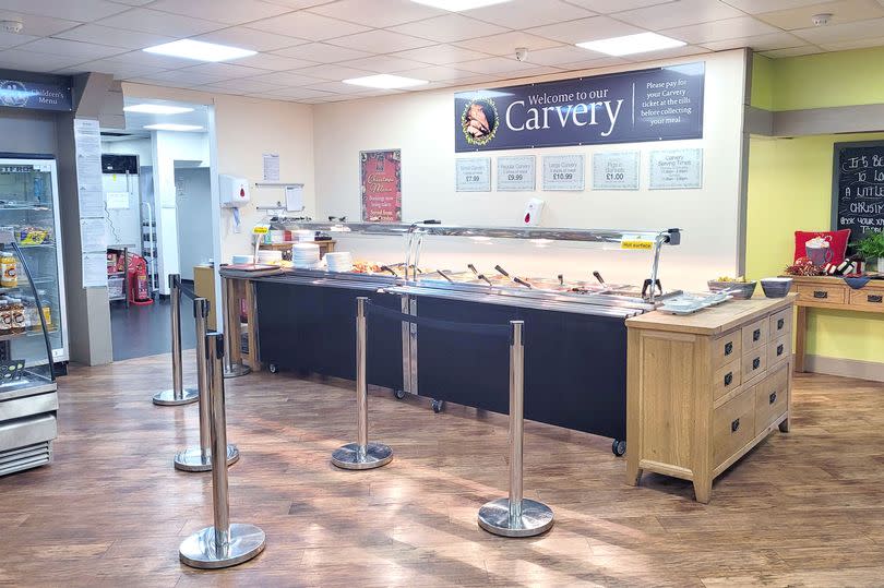 Carvery at Woodthorpe Garden Centre restaurant