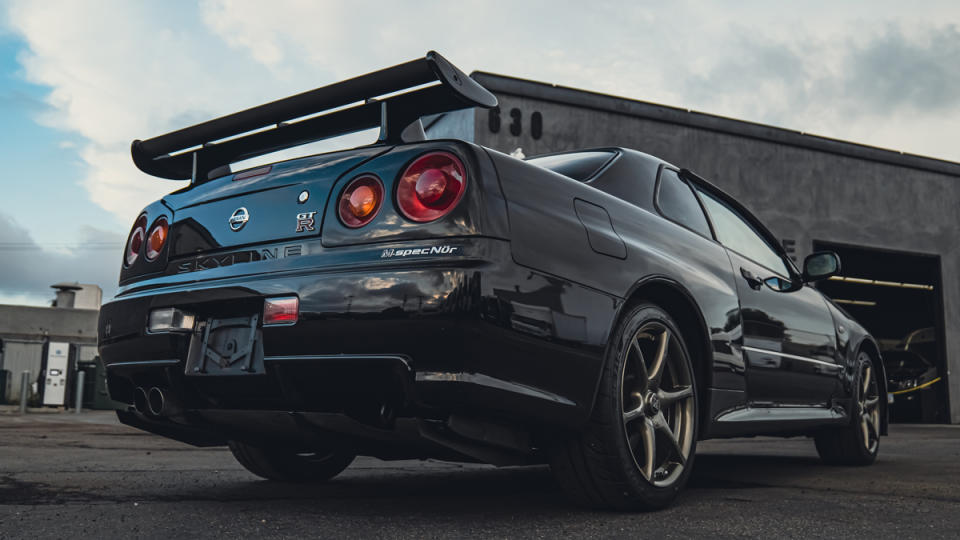 A 2002 Nissan Skyline GT-R M-Spec Nür.