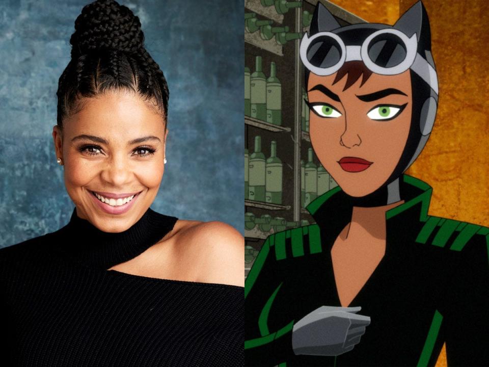 sanaa lathan catwoman harley quinn series